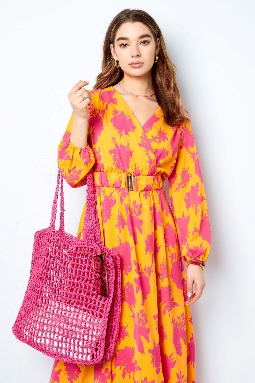 Tote bag crochet Beige Paper h5Picture2